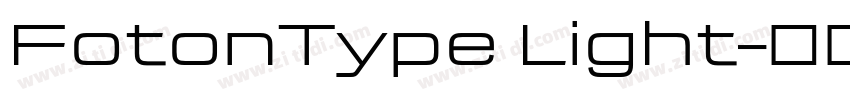 FotonType Light字体转换